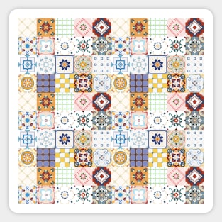 Azulejo #1 - vector Portuguese Moorish pattern Sticker